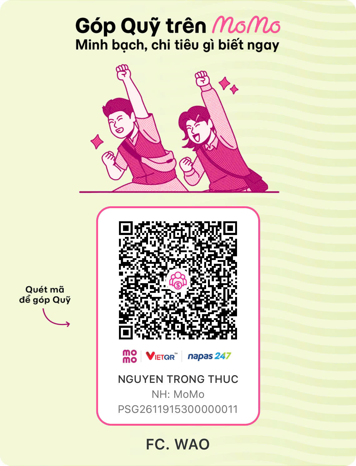 QR Momo Quyên Góp